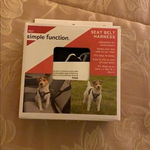 NWT Simple Function Pet Seat Belt Harness